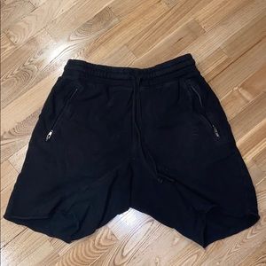 Black PacSun Zipper shorts